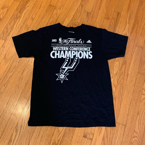adidas Other - 2013 San Antonio Spurs Western Conference championships NBA shirt